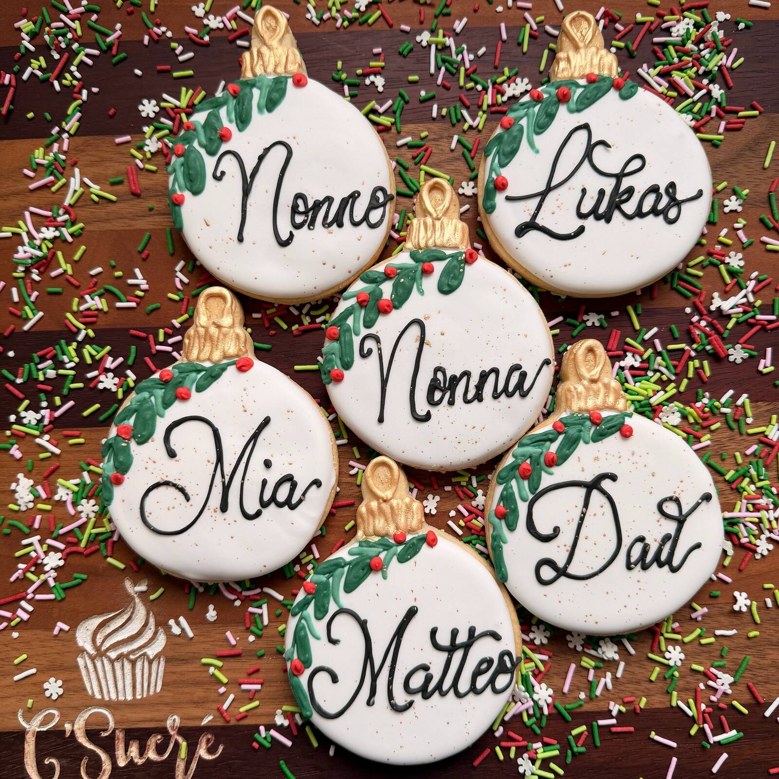 Personalized Ornaments (Minimum 6)