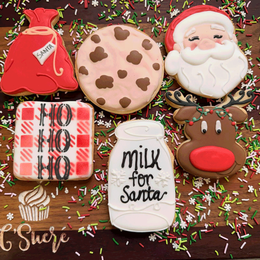 Decorated Cookie Gift Boxes